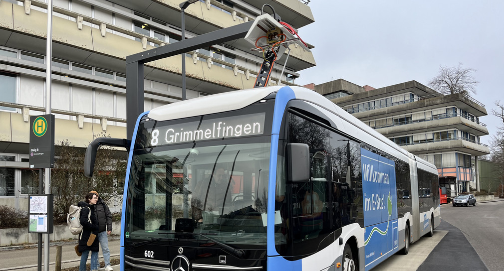 Elektromobilität Land fördert Ladeinfrastruktur für Elektrobusse in Ulm