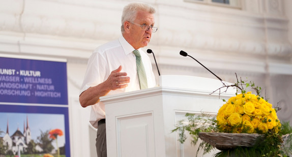 Ministerpräsident Winfried Kretschmann