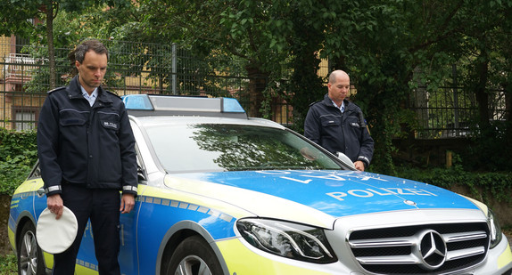 Die Polizei Baden-Württemberg trauert. (Bild: Polizei Baden-Württemberg)