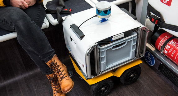 Transportroboter im öffentlichen Raum