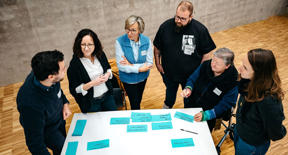 Arbeitsgruppe im Bürgerdialog zur Neuaufstellung des Landesentwicklungsplans in Sigmaringen