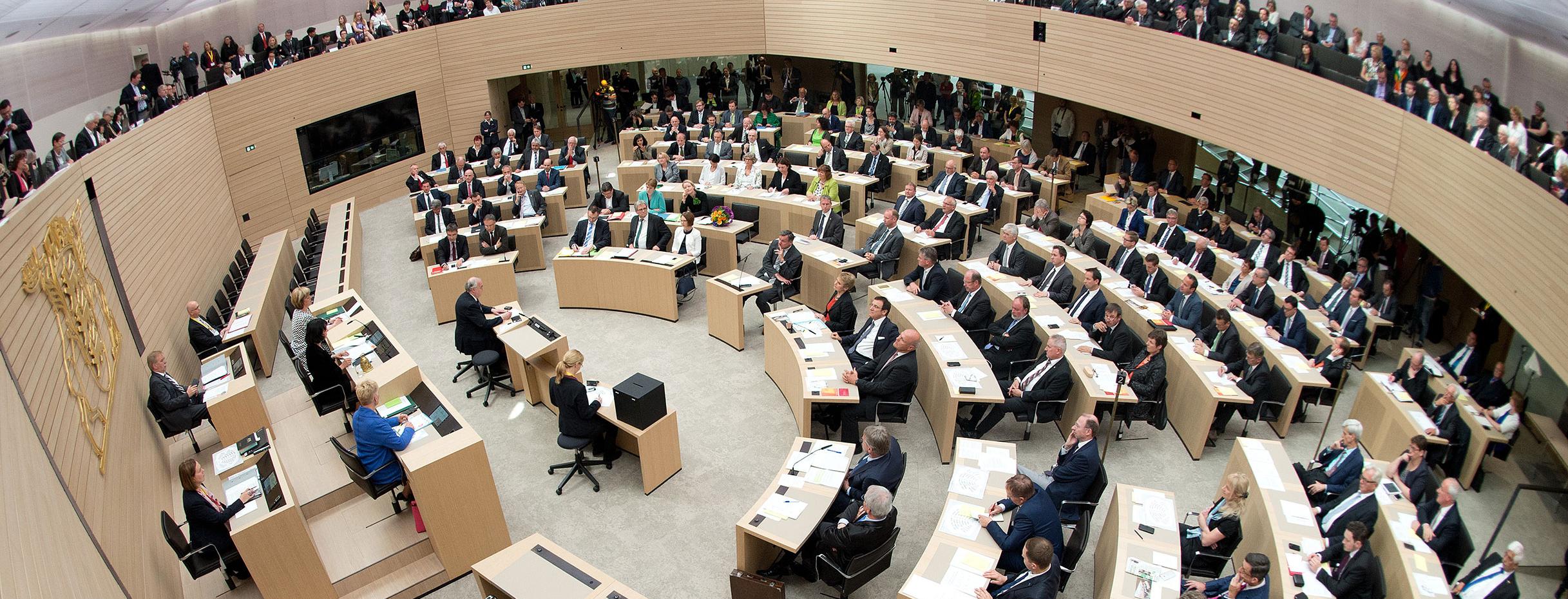 Der Landtag von Baden-Württemberg in Stuttgart (Foto: dpa)