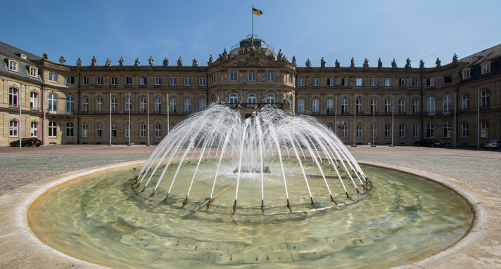 Das Neue Schloss in Stuttgart (Bild: © dpa)