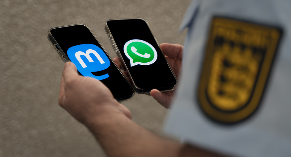 Polizei Baden-Württemberg: WhatsApp und Mastodon