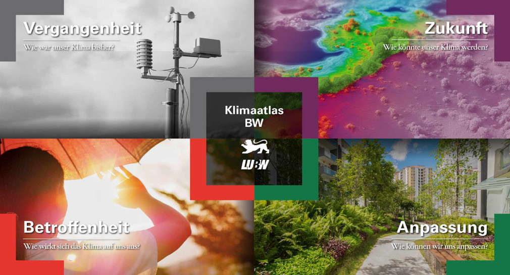 Klimaatlas BW (Fotocollage)