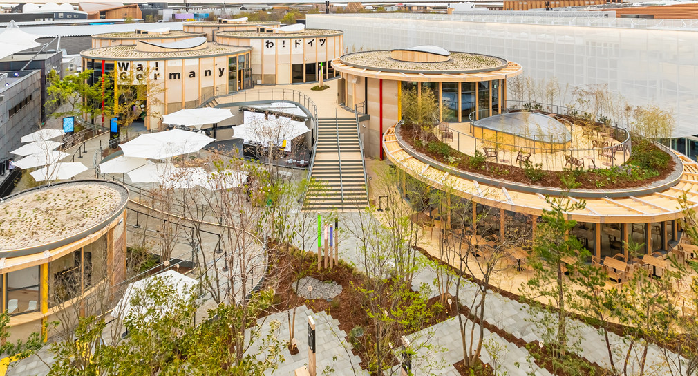 German Expo Pavilion / Hotaka Matsumura - German Pavilion - to download, click on "high-res download"