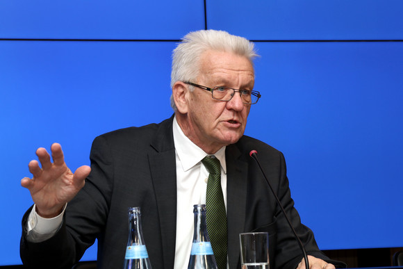 Ministerpräsident Winfried Kretschmann