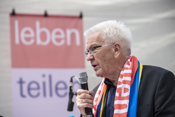 Ministerpräsident Winfried Kretschmann