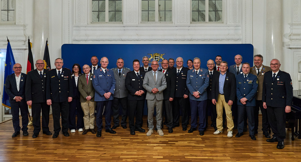 Verleihung des Bevölkerungsschutz Ehrenzeichen