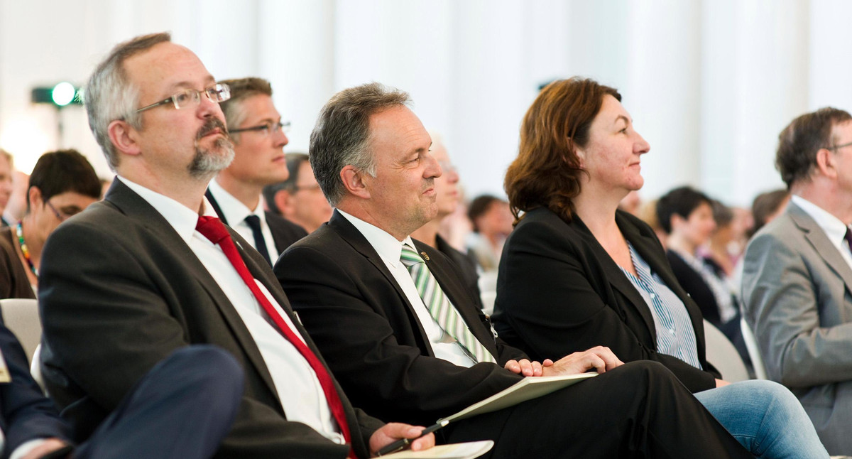 Zuhörer bei der Demokratiekonferenz 2015
