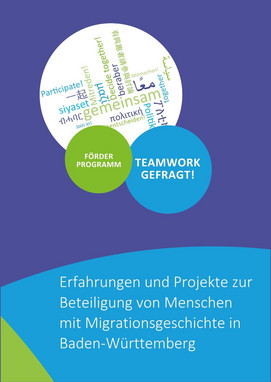 Screenshot des Deckblattes des Methodenhandbuchs Teamwork gefragt