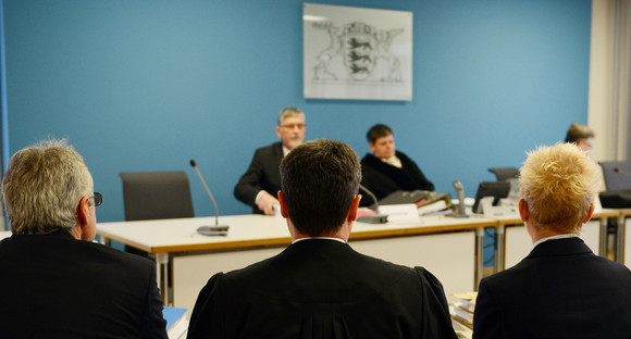 Verhandlung am Landesarbeitsgericht in Freiburg (Foto: dpa)