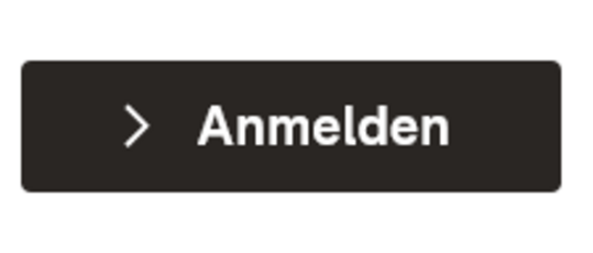 Anmelden-Button auf der Webseite mit schwarzem Hintergrund
